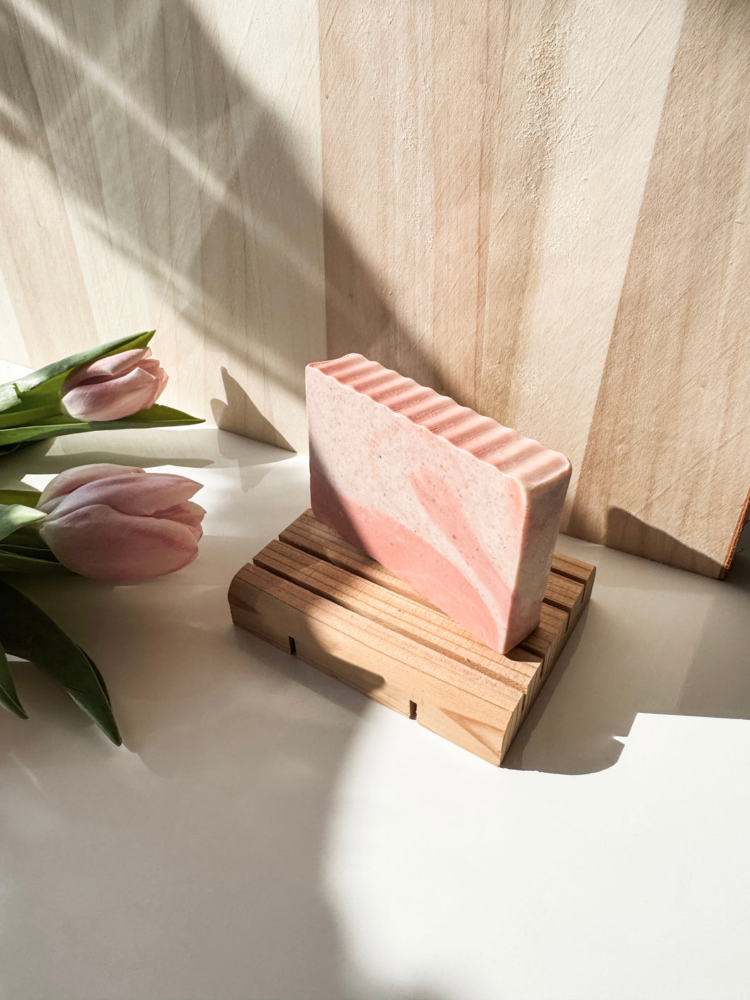 peace + quiet soap | sandalwood & rose