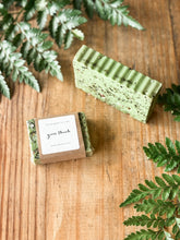 Load image into Gallery viewer, green thumb soap | rosemary, sage, bay leaf + lime
