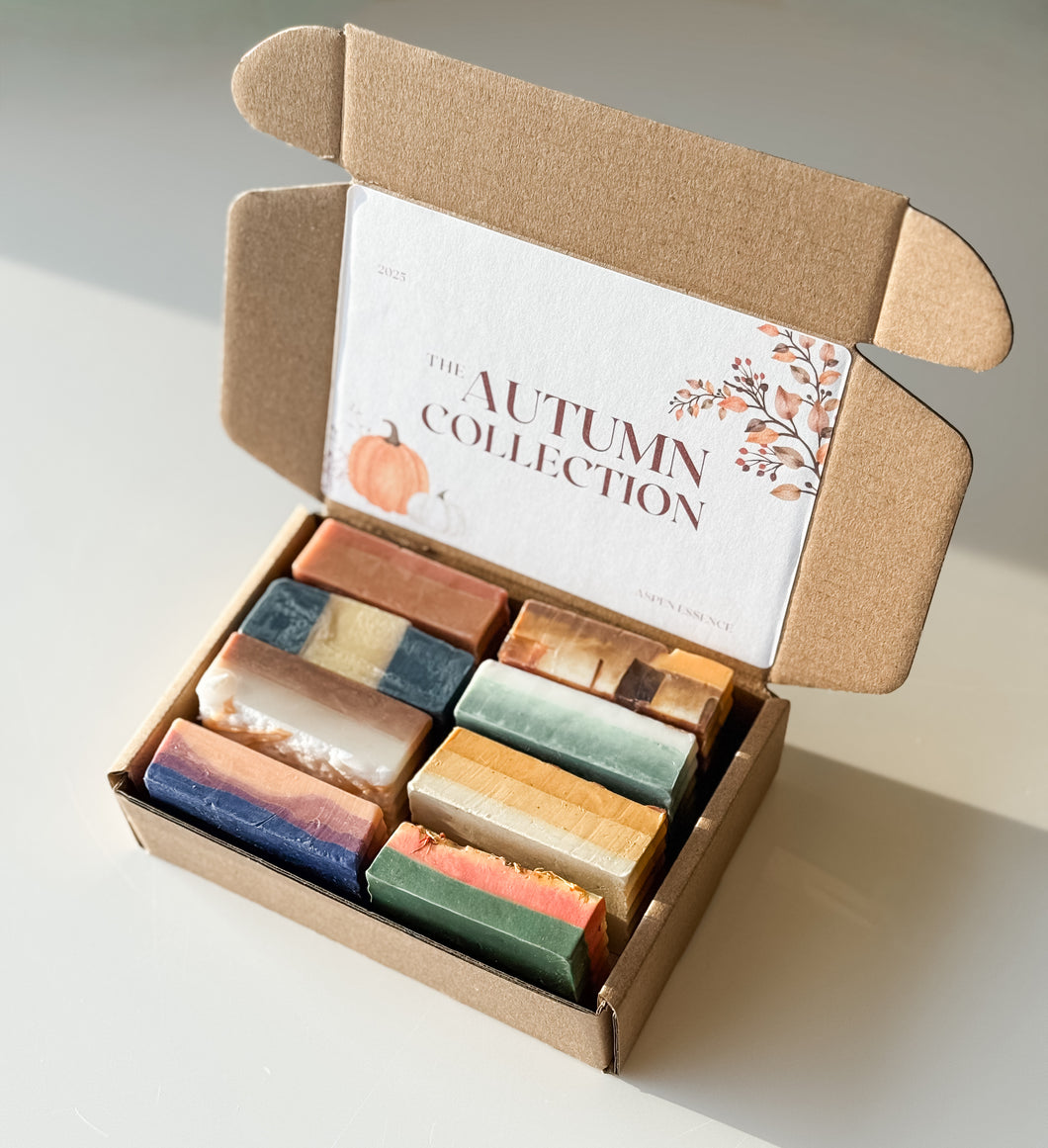 sample autumn collection box | mini soap sampler set