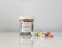 Load image into Gallery viewer, candy hearts | single use soaps in a jar | the valentine's day collection
