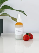 Load image into Gallery viewer, strawberries + cream room + linen spray | grapefruit, vanilla &amp; ylang ylang
