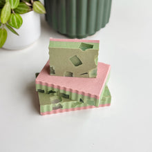 Load image into Gallery viewer, strawberry matcha soap | the spring collection
