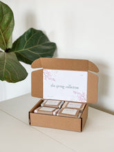 Load image into Gallery viewer, sample spring collection box | mini soap sampler set
