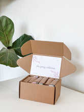 Load image into Gallery viewer, deluxe spring collection box | full size soap sampler set
