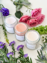Load image into Gallery viewer, spring sugar scrub sampler | cherry blossom, lilac spritz &amp; strawberry matcha

