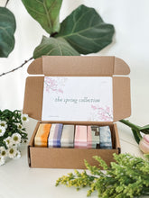 Load image into Gallery viewer, sample spring collection box | mini soap sampler set
