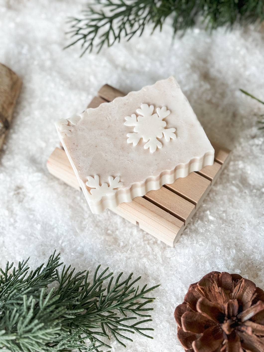 snowy lodge soap | the winter collection