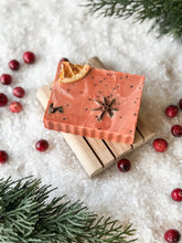 Load image into Gallery viewer, cranberry cider soap | the winter collection
