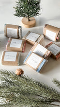 Load image into Gallery viewer, sample winter collection box | sample size soaps
