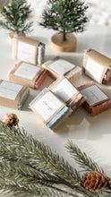 Load image into Gallery viewer, sample winter collection box | sample size soaps
