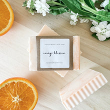 Load image into Gallery viewer, orange blossom soap | neroli, jasmine + sweet orange
