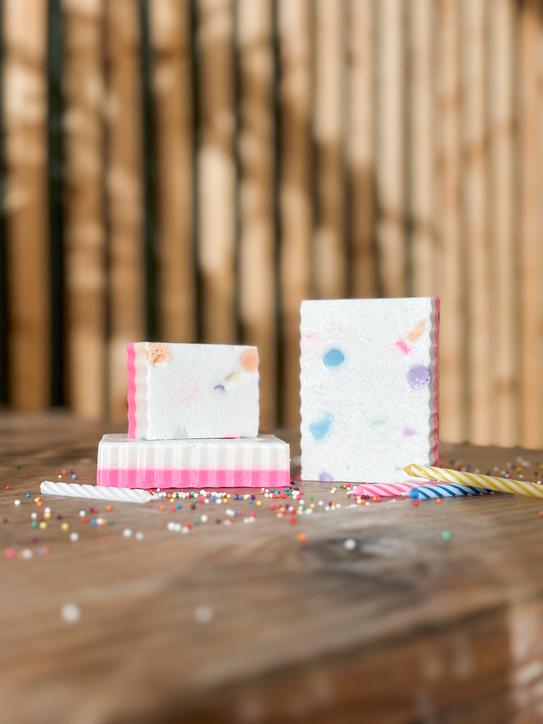 birthday cake soap | lemon & vanilla