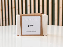 Load image into Gallery viewer, pure soap | unscented cleansing bar for sensitive skin
