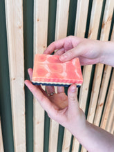 Load image into Gallery viewer, fireside flannel soap | jasmine, cedar, grapefruit + chamomile
