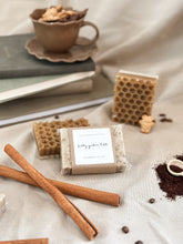 Load image into Gallery viewer, teddy graham latte soap | cinnamon, vanilla, espresso, oats &amp; honey
