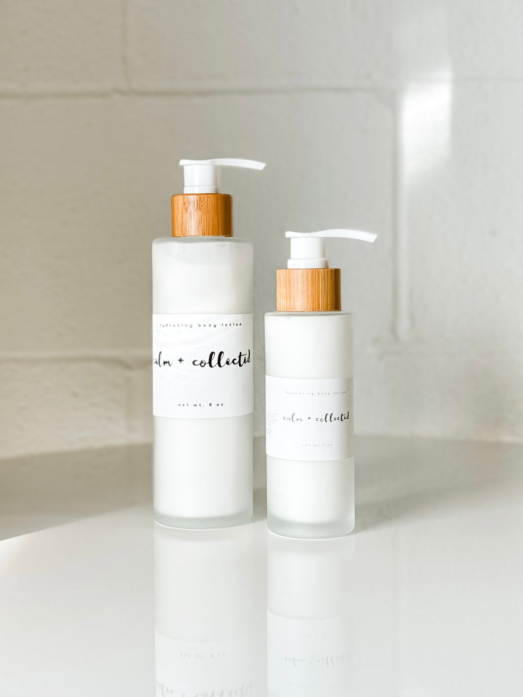 calm + collected hydrating body lotion | chamomile & calendula