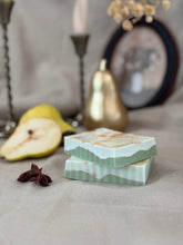 Load image into Gallery viewer, gilded pear soap | bergamot, cardamom &amp; neroli
