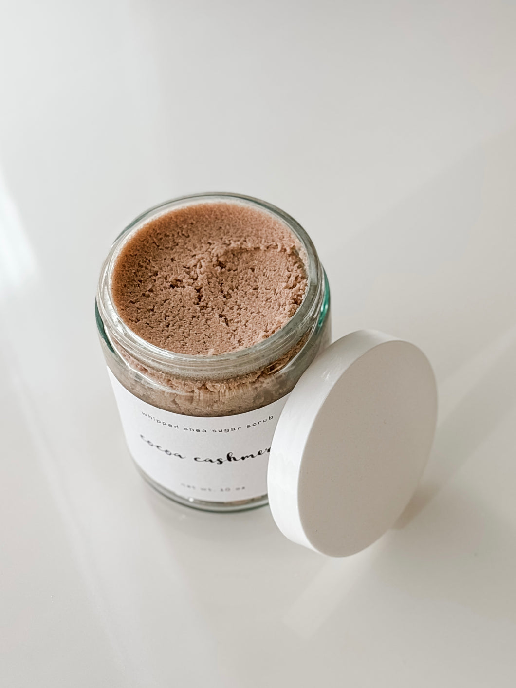 cocoa cashmere sugar scrub | sandalwood & vanilla