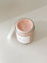 Load image into Gallery viewer, vanilla rose sugar scrub | rose clay &amp; vanilla
