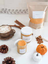 Load image into Gallery viewer, pumpkin spice sugar scrub | cinnamon, nutmeg, cardamom &amp; clove
