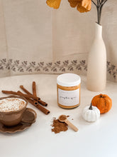 Load image into Gallery viewer, pumpkin spice sugar scrub | cinnamon, nutmeg, cardamom &amp; clove
