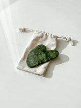 Load image into Gallery viewer, gua sha stone | jade facial massage tool
