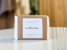 Load image into Gallery viewer, mochaccino soap | coffee &amp; cocoa scrub bar
