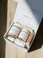 Load image into Gallery viewer, the vanilla rose box | self care gift bundle
