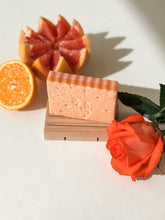 Load image into Gallery viewer, citrus mimosa soap | sweet orange, grapefruit, bergamot &amp; lime
