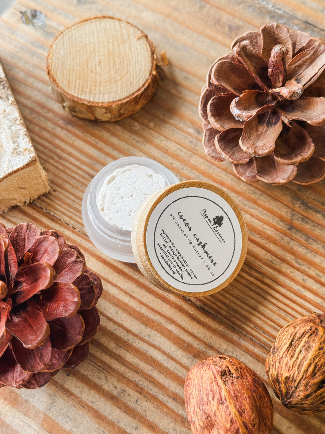 cocoa cashmere lip butter | whipped all-natural lip balm