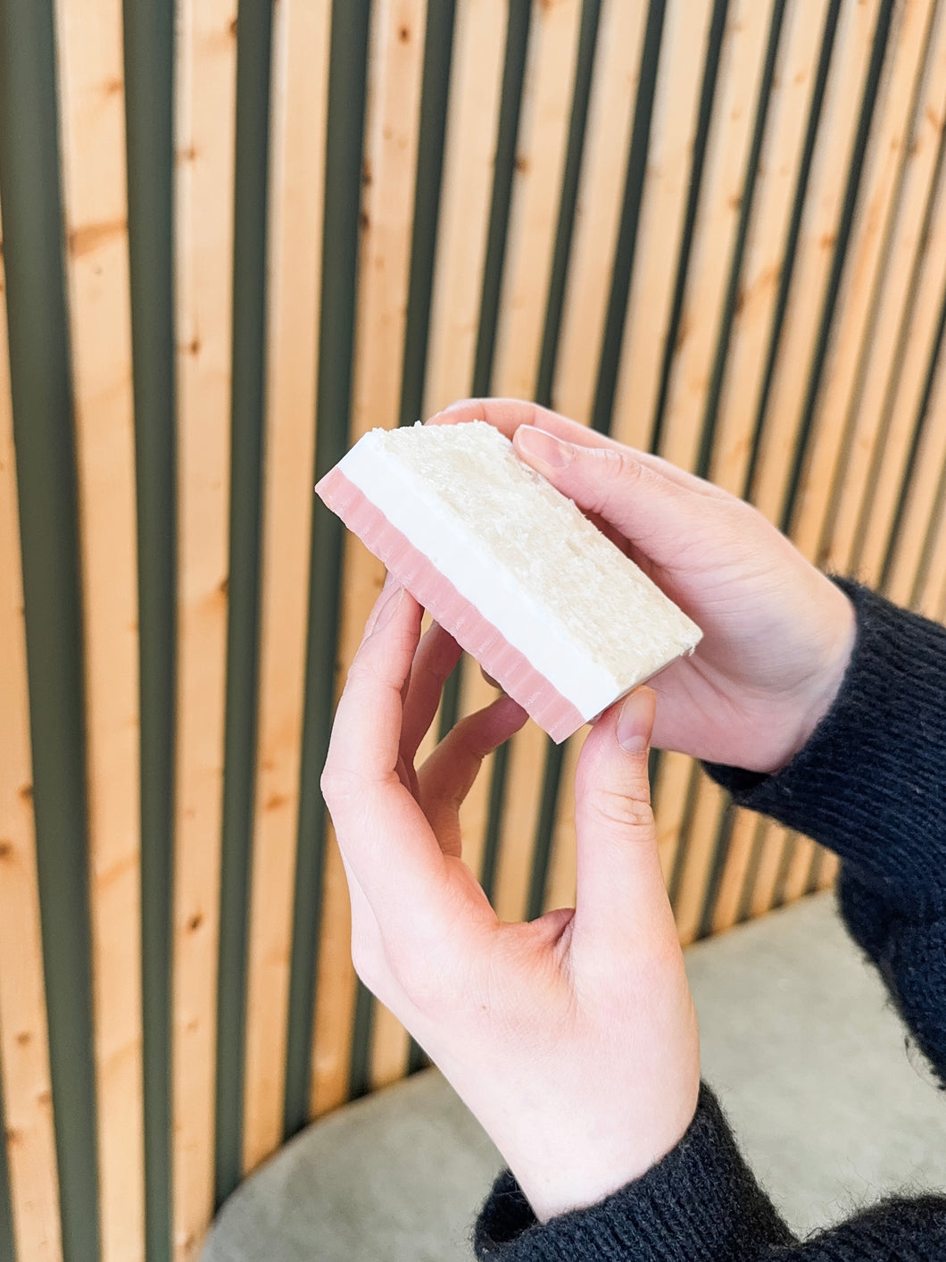 sparkling blush soap | lime, bergamot & grapefruit