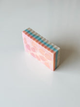 Load image into Gallery viewer, summer sunset soap | lemon, lime, sweet orange + vanilla

