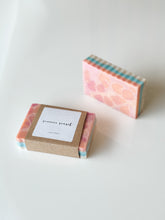 Load image into Gallery viewer, summer sunset soap | lemon, lime, sweet orange + vanilla
