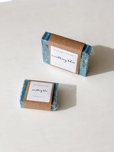 Load image into Gallery viewer, something blue soap | jasmine, juniper berry &amp; cedarwood

