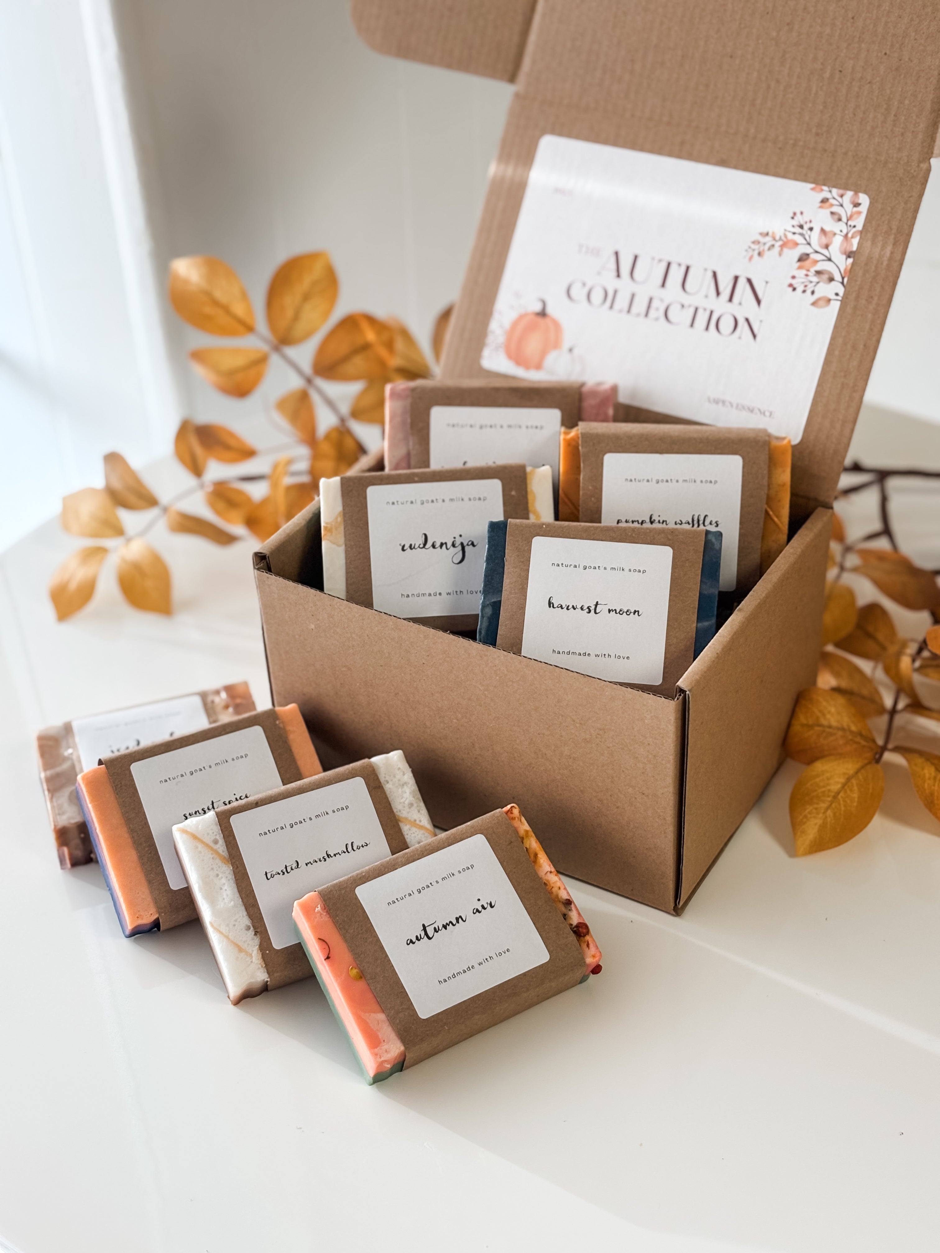 deluxe autumn collection box | full size soap sampler set