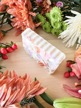 Load image into Gallery viewer, garden party soap | jasmine, chamomile, neroli, vanilla + rose
