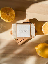 Load image into Gallery viewer, lemon poppyseed soap | lemon scrub bar
