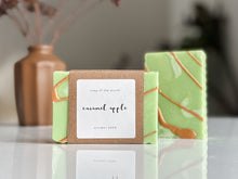 Load image into Gallery viewer, caramel apple soap | october soap of the month
