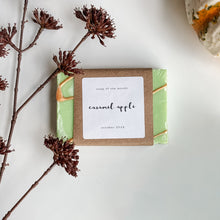 Load image into Gallery viewer, caramel apple soap | october soap of the month
