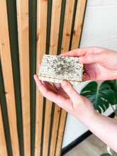 Load image into Gallery viewer, green thumb soap | rosemary, sage, bay leaf + lime

