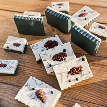 Load image into Gallery viewer, alpine air soap | pine, black spruce &amp; birch | the winter collection
