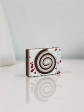 Load image into Gallery viewer, yule log soap | cocoa, maple &amp; vanilla | the winter collection
