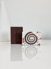 Load image into Gallery viewer, yule log soap | cocoa, maple &amp; vanilla | the winter collection
