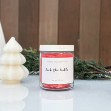 Load image into Gallery viewer, deck the halls sugar scrub | fresh evergreen &amp; cinnamon | the winter collection
