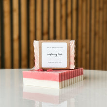 Load image into Gallery viewer, raspberry tart soap | lemon, lime &amp; clary sage
