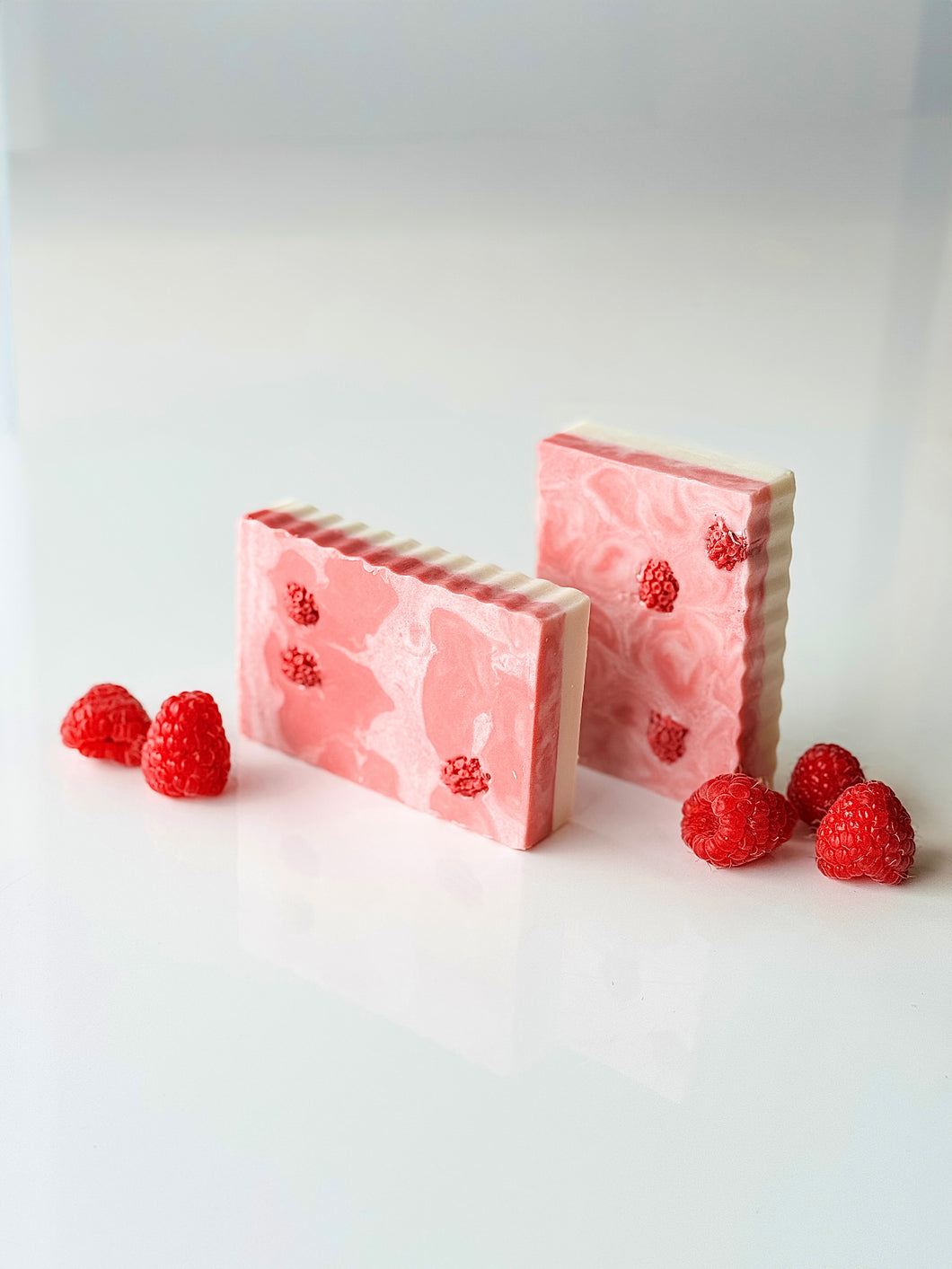 raspberry tart soap | lemon, lime & clary sage