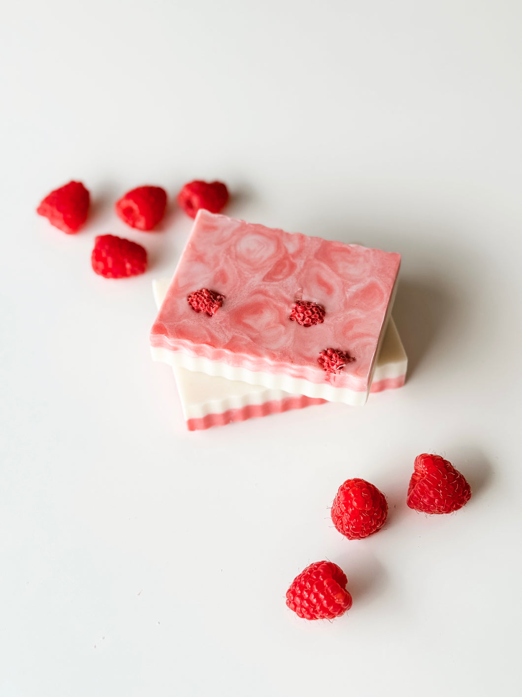 raspberry tart soap | lemon, lime & clary sage