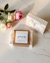 Load image into Gallery viewer, garden party soap | jasmine, chamomile, neroli, vanilla &amp; rose
