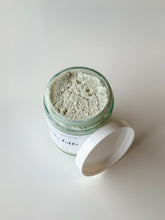 Load image into Gallery viewer, matcha latte sugar scrub | amber, vanilla, cedarwood + patchouli
