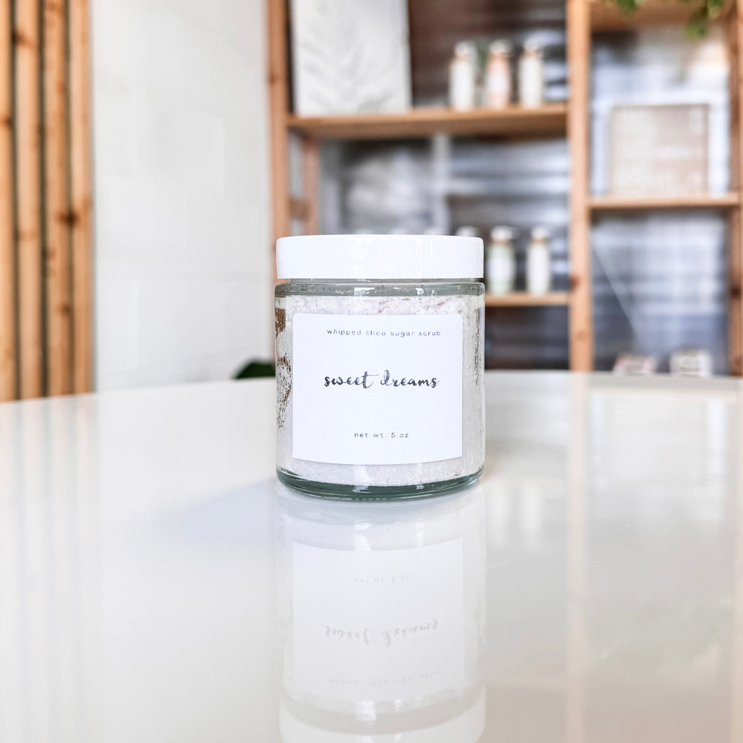 sweet dreams sugar scrub | jasmine & vanilla